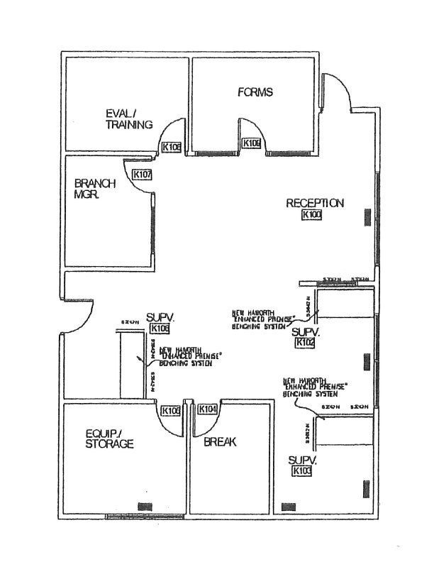 Suites ~ 1400 to 2800 SF: 810 Brown St, Columbus, IN 47201
